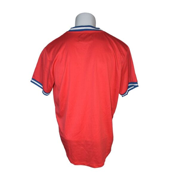 Old Chicago Jersey Red Pizza Craft Beer World Beer Tour Unisex XL - Picture 2 of 5